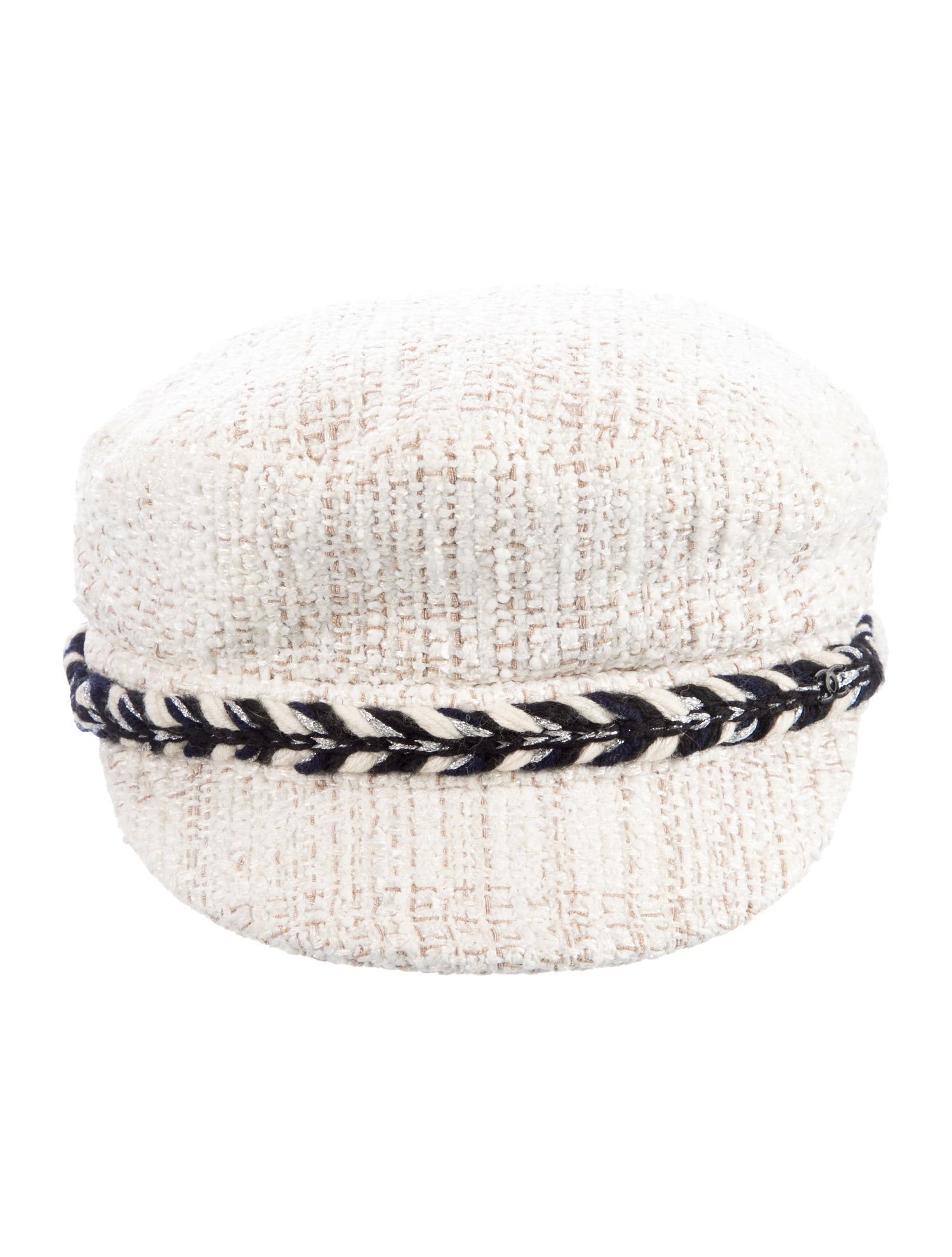 Chanel CC Tweed Sailor Cap
