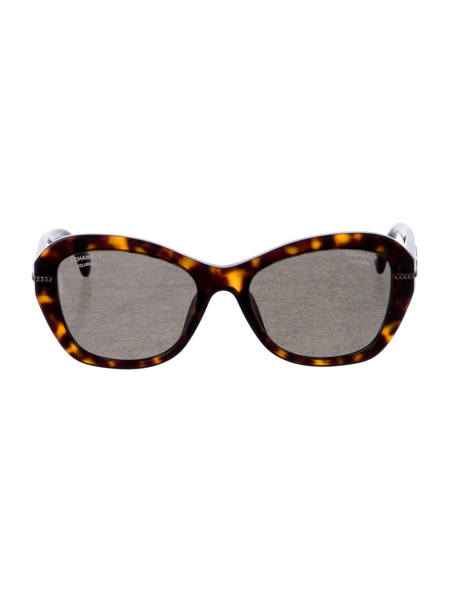 Chanel Interlocking CC Logo Cat-Eye Sunglasses