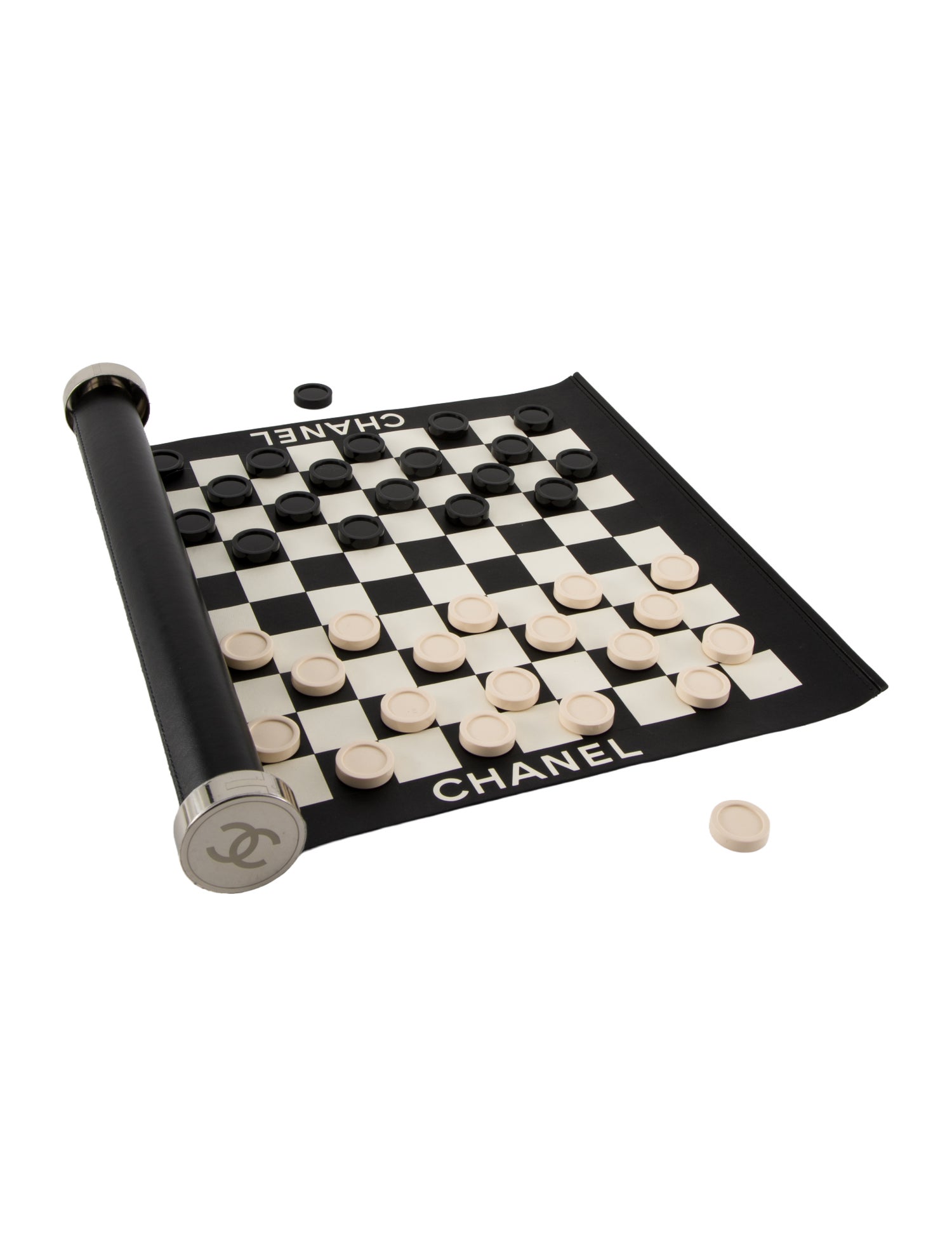 Chanel Métiers d'Art Rolling Checkers Set