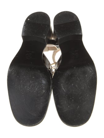 Chanel 2015 Interlocking CC Logo D'Orsay Flats
