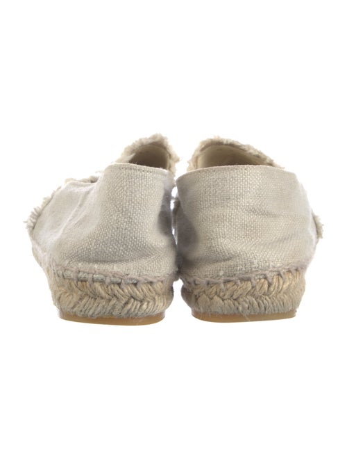 Chanel Interlocking CC Logo Canvas Espadrilles