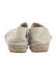Chanel Interlocking CC Logo Canvas Espadrilles