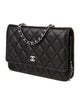 Chanel Classic Quilted Wallet On Chain
