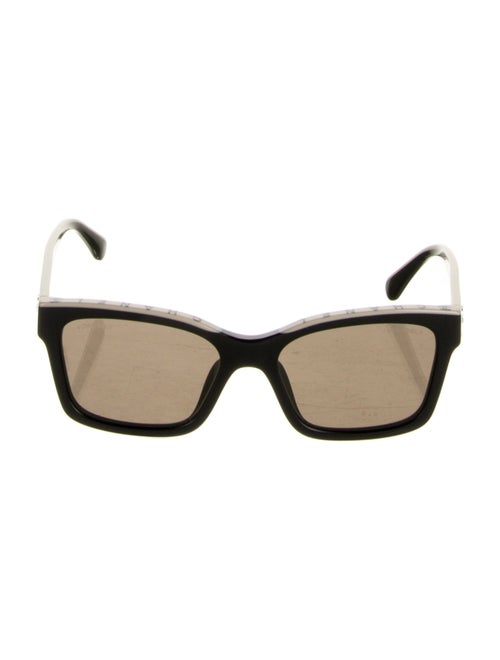 Chanel Interlocking CC Logo Square Sunglasses