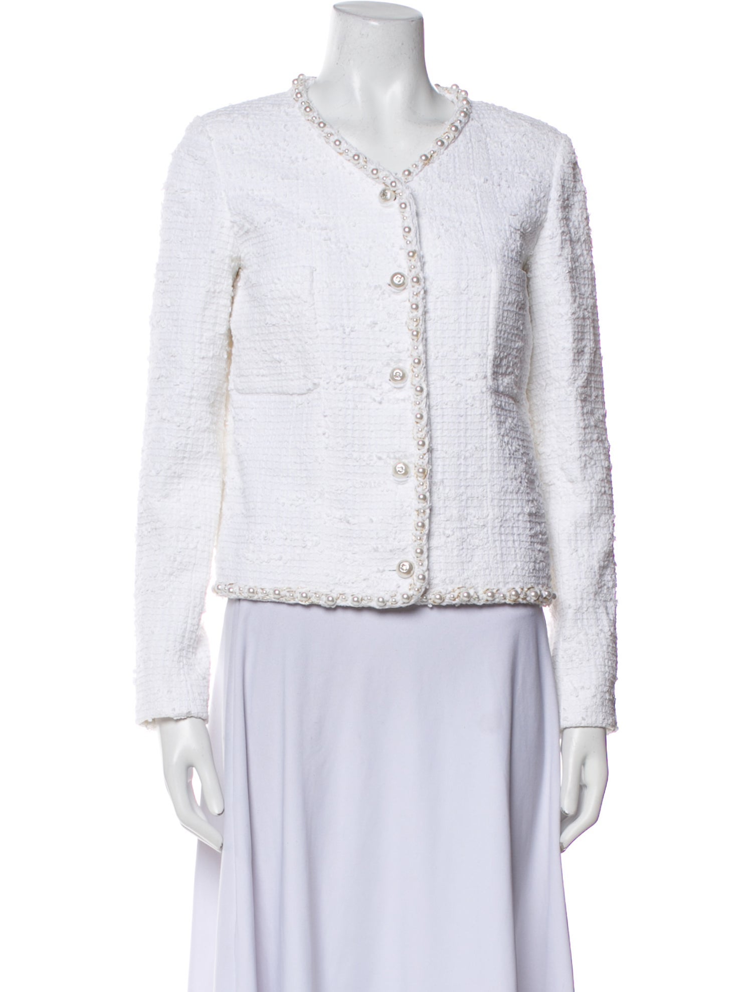 Chanel 2025 Tweed Pattern Evening Jacket