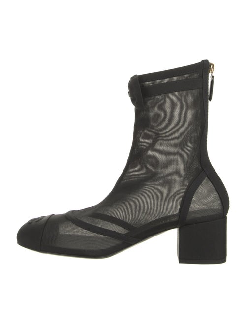 Chanel 2025-2026 Interlocking CC Logo Sock Boots