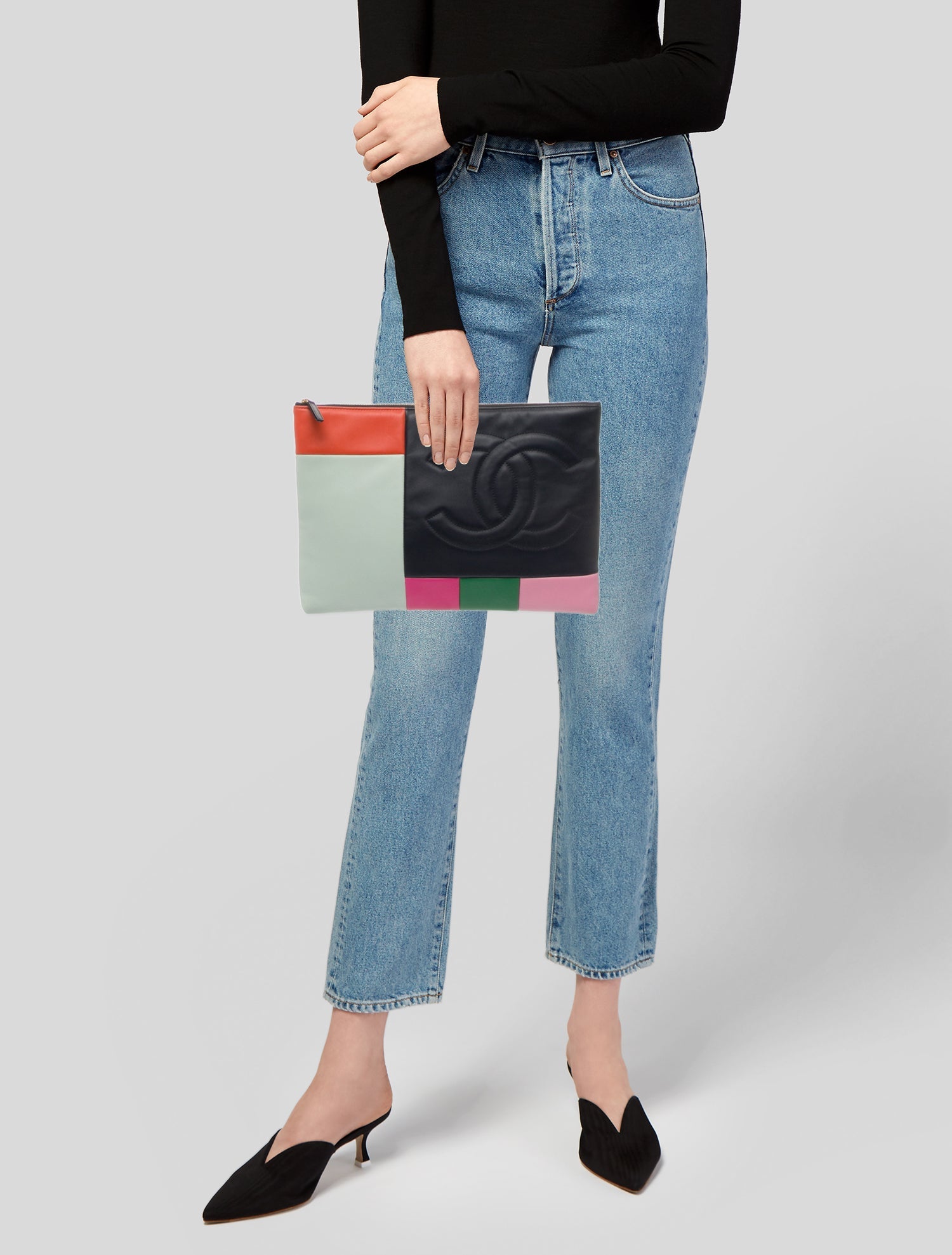 Chanel CC Patchwork O-Case