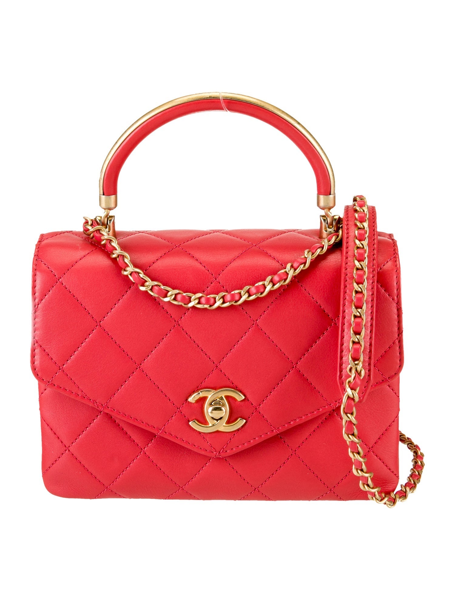 Chanel Top Handle Envelope Flap Bag