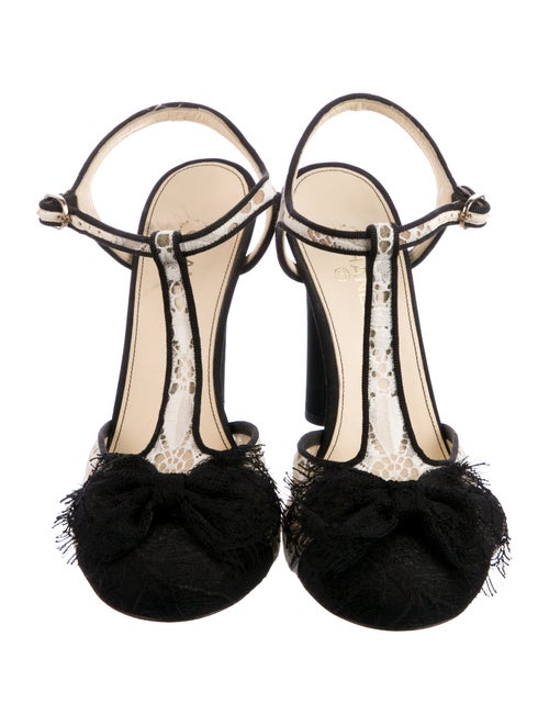 Chanel 2016 Interlocking CC Logo T-Strap Pumps