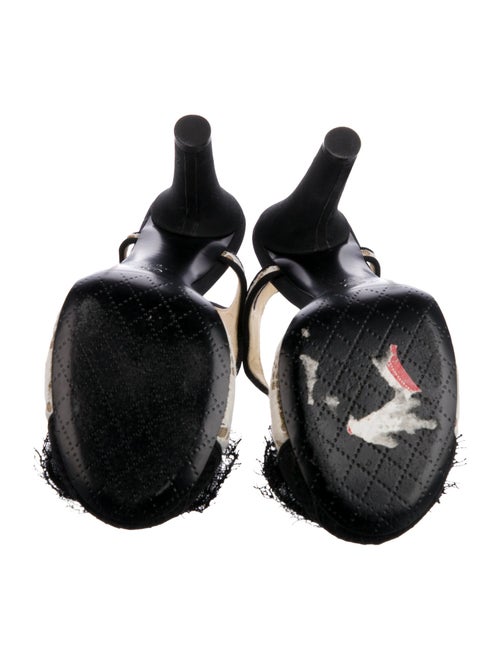 Chanel 2016 Interlocking CC Logo T-Strap Pumps