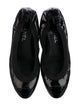 Chanel Interlocking CC Logo Patent Leather Ballet Flats