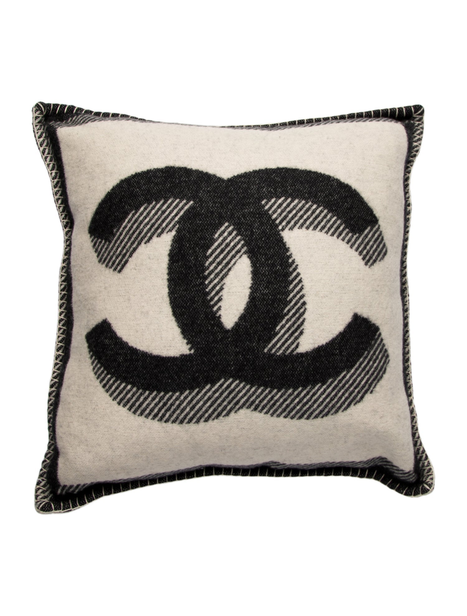 Chanel CC Throw Pillow