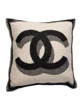 Chanel CC Throw Pillow