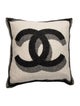 Chanel CC Throw Pillow