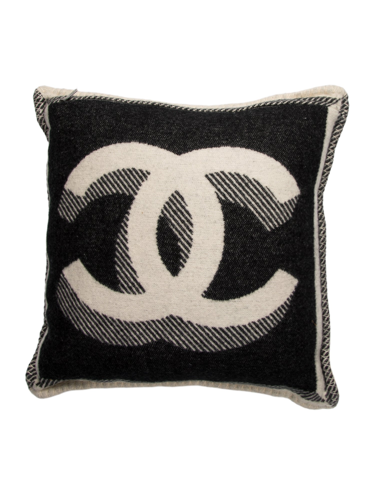 Chanel CC Throw Pillow