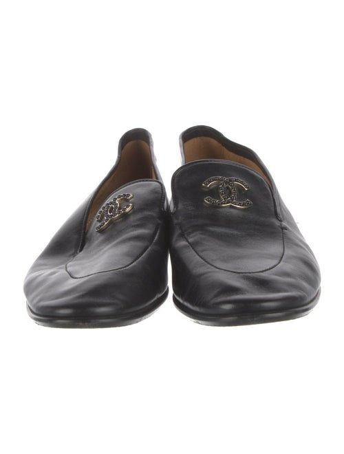 Chanel 2023 Interlocking CC Logo Loafers
