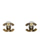 Chanel 2024 CC Stud Earrings