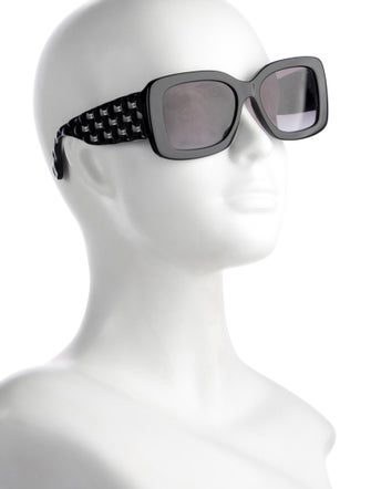 Chanel Interlocking CC Logo Square Sunglasses