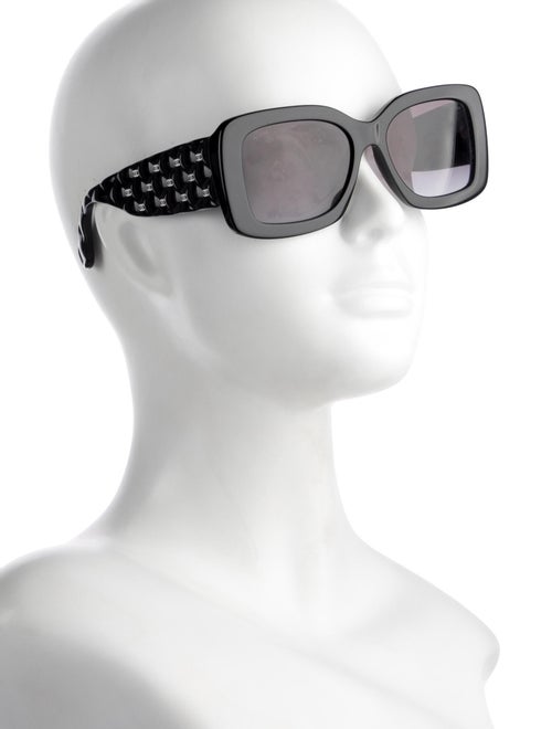 Chanel Interlocking CC Logo Square Sunglasses