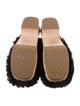 Chanel 2022 Interlocking CC Logo Mules