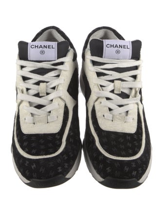 Chanel 2022 Interlocking CC Logo Sneakers