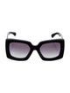 Chanel Interlocking CC Logo Square Sunglasses