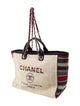 Chanel Medium Striped Deauville Tote