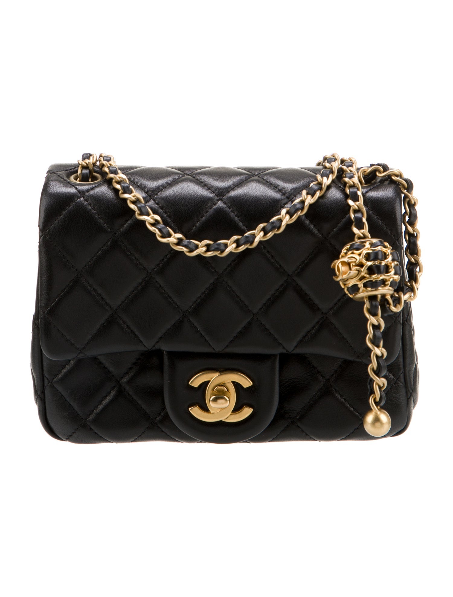 Chanel Mini Square Pearl Crush Flap Bag