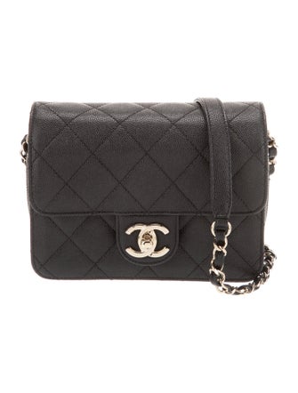 Chanel Caviar Like A Wallet Flap Bag