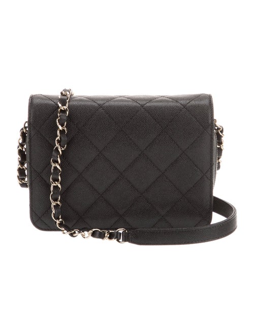 Chanel Caviar Like A Wallet Flap Bag