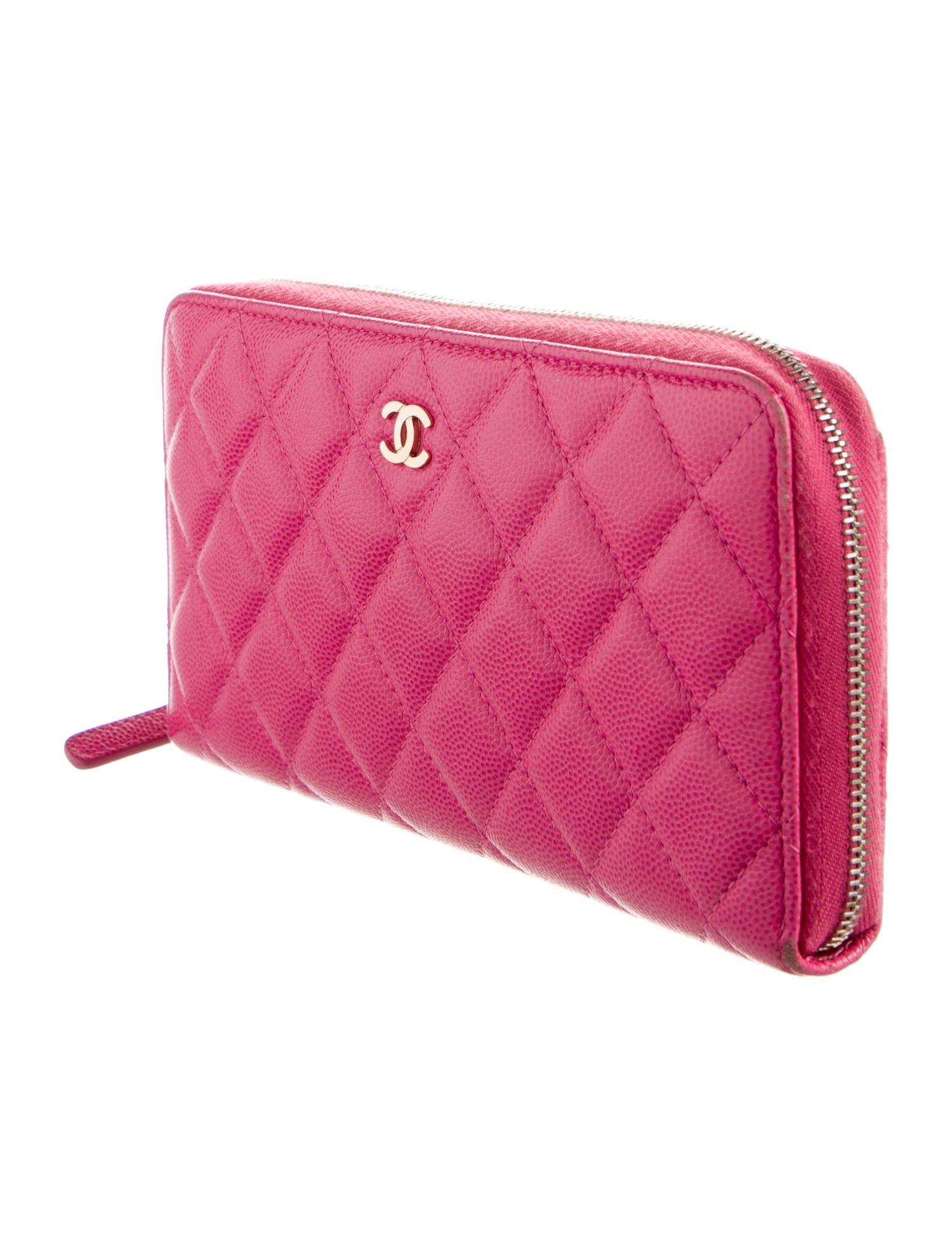 Chanel 2020-2021 Interlocking CC Logo Continental Wallet
