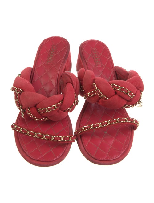 Chanel 2017 Interlocking CC Logo Slides