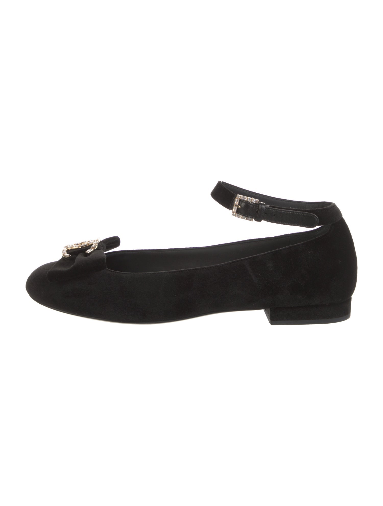 Chanel 2024 Interlocking CC Logo Ballet Flats