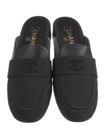 Chanel 2019 Interlocking CC Logo Mules