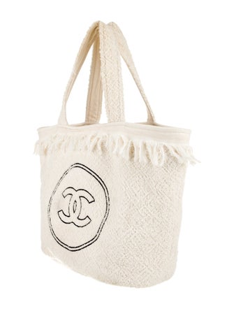 Chanel Terry Cloth CC Beach Tote