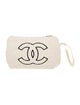 Chanel Terry CC Zip Wristlet