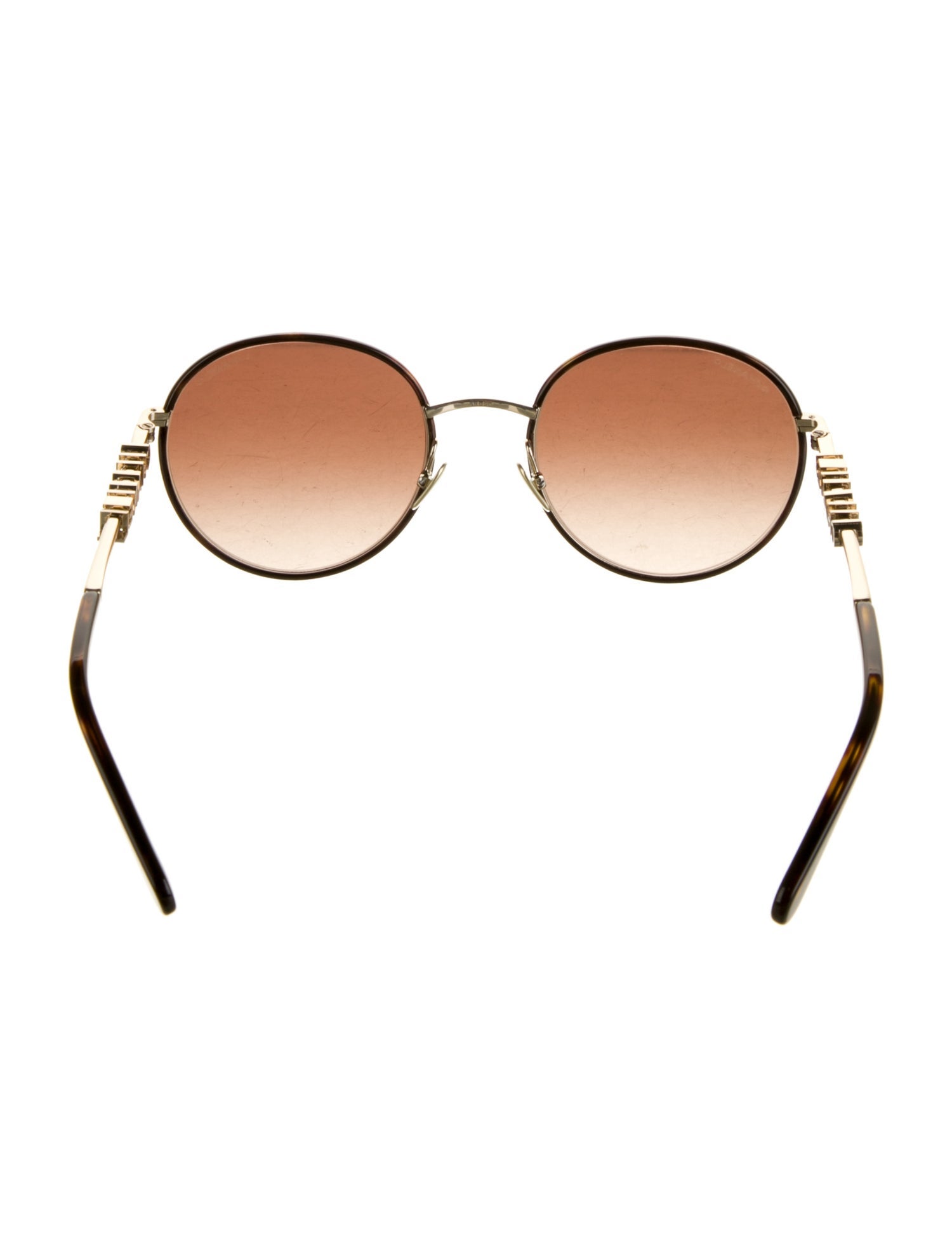 Chanel Round Gradient Sunglasses