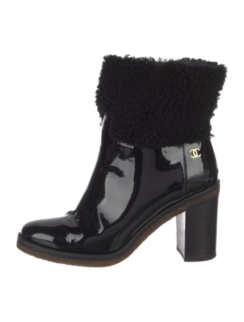 Chanel 2016 Interlocking CC Logo Boots