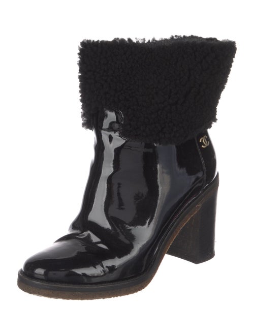 Chanel 2016 Interlocking CC Logo Boots