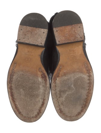 Chanel Interlocking CC Logo Suede Combat Boots