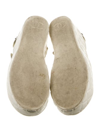Chanel 2021 Interlocking CC Logo Espadrilles