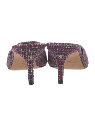 Chanel 2017 Interlocking CC Logo Mules