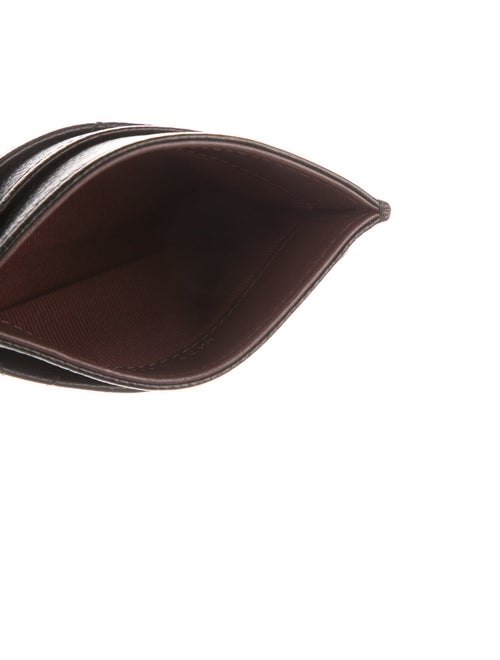 Chanel Interlocking CC Logo Leather Card Holder