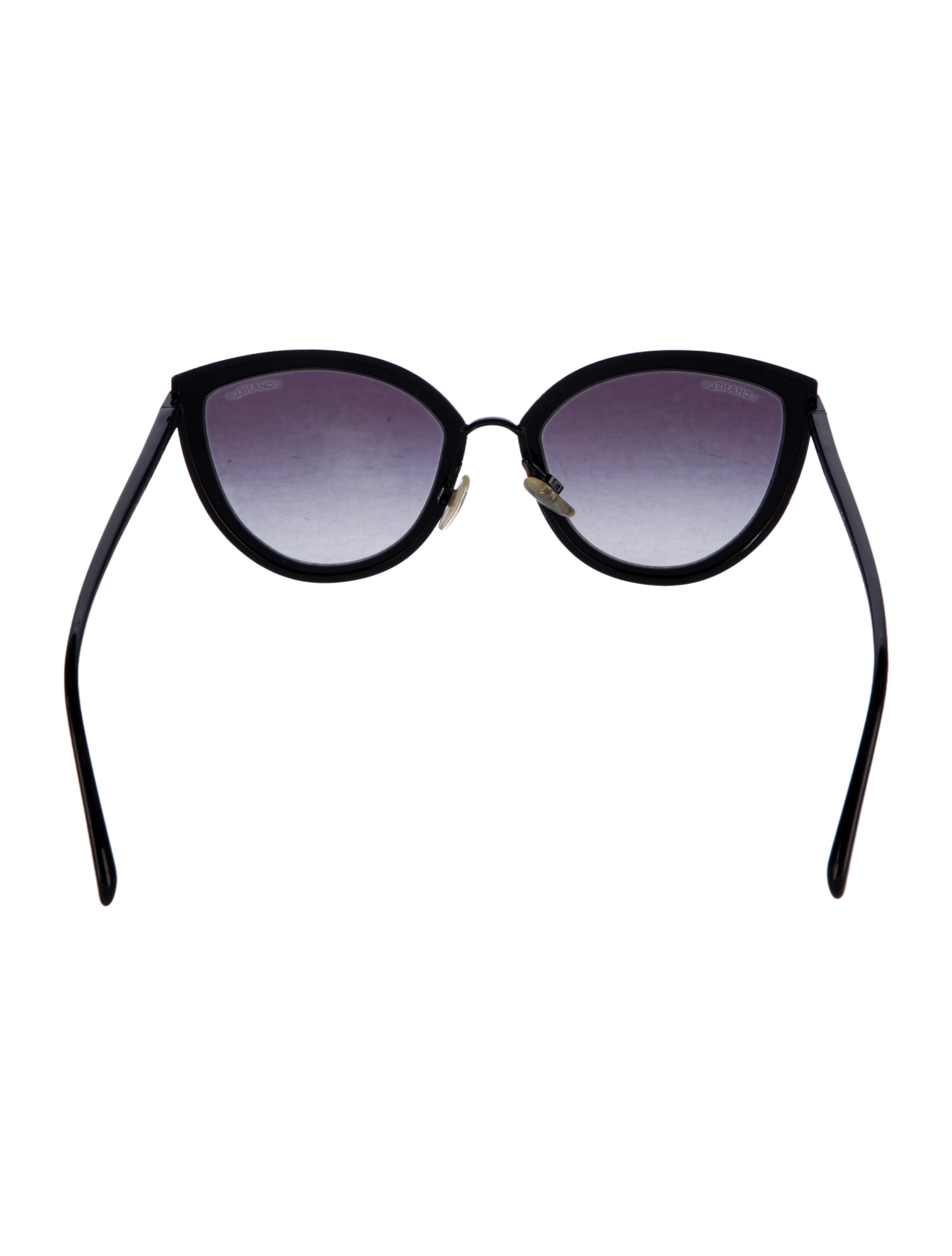 Chanel Cat-Eye Gradient Sunglasses