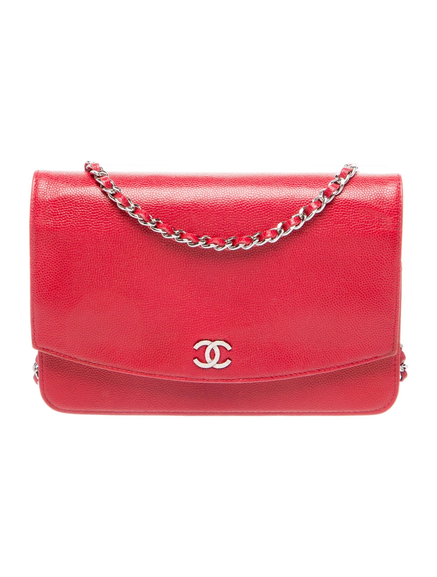 Chanel Sevruga Wallet on Chain