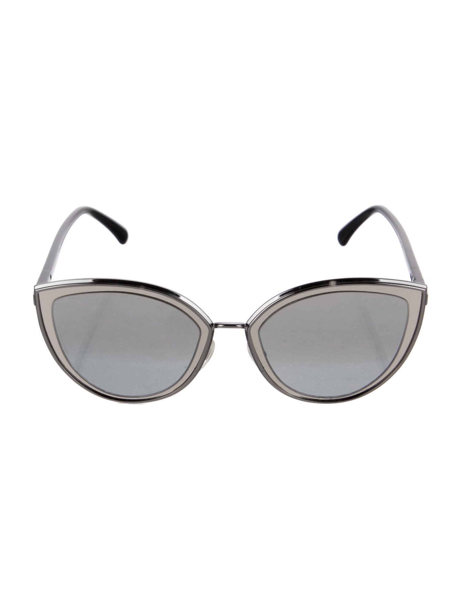 Chanel Interlocking CC Logo Round Sunglasses