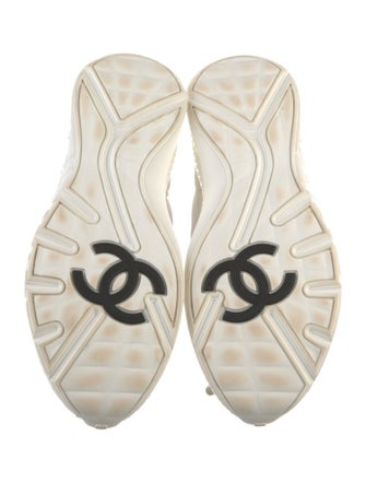 Chanel 2021 Interlocking CC Logo Lace-Up Boots