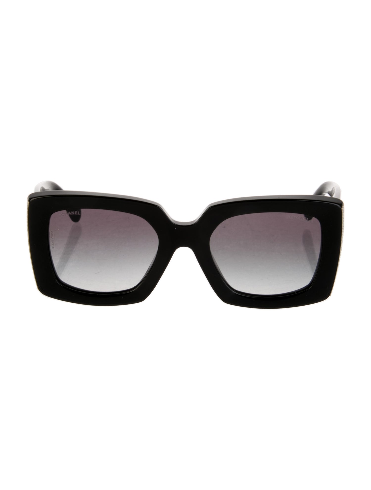 Chanel Interlocking CC Logo Square Sunglasses