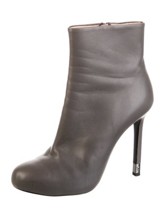 Chanel 2015 Interlocking CC Logo Boots