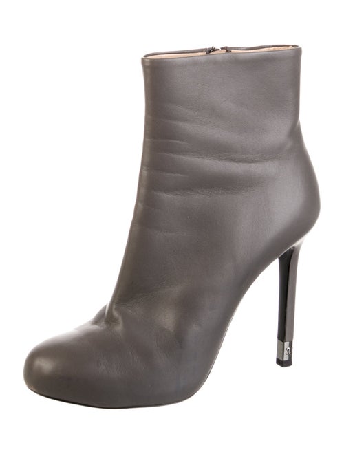 Chanel 2015 Interlocking CC Logo Boots